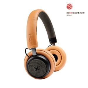 SACKit TOUCHit headphones. Bluetooth og ANC. Golden.