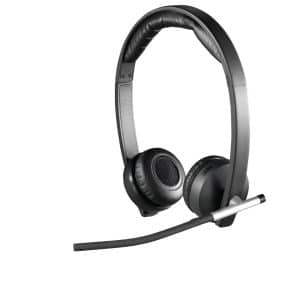 Logitech H820e Wireless Dual Headset. Trådløst Headset. Sort.