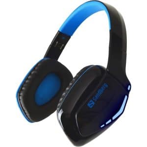 Sandberg Blue Storm Trådløst Gaming Headset. Sort/Blå.